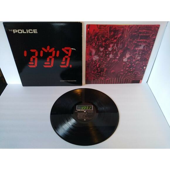 The Police Ghost In The Machine Vinyl LP Record 1981 Pop Rock New Wave Sting - Picture 1 of 4
